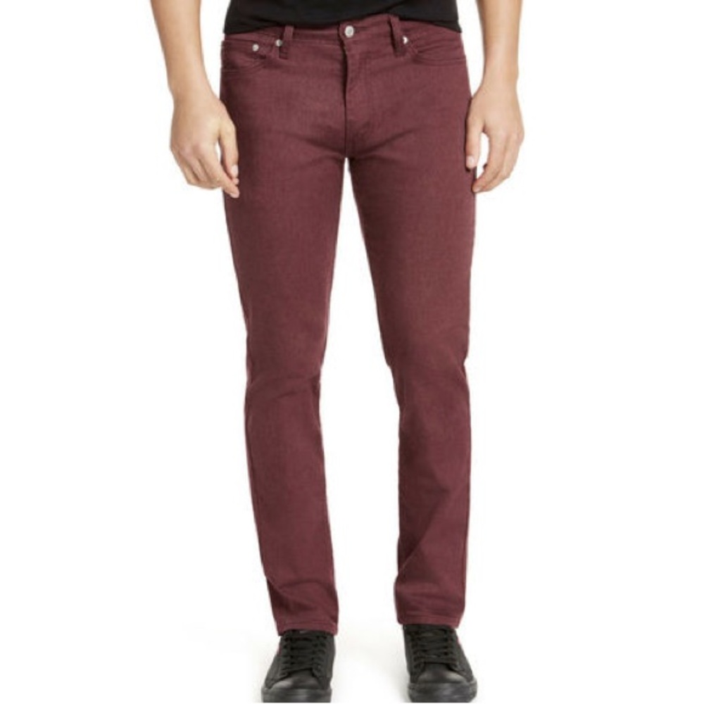 Levi's 511 Men's Slim Fit Burgundy Jeans